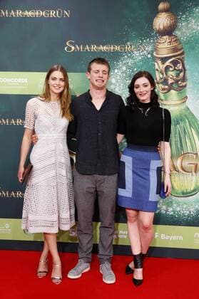 Laura Berlin, Jannis Niewöhner und Maria Ehrich bei der Premiere von Smaragdgrün auf dem 34. Filmfest München 2016 im Mathäser Filmpalast. München, 24.06.2016 Foto:xD.xBedrosianx xFuturexImage