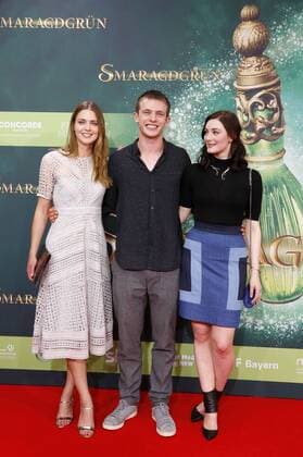 Laura Berlin, Jannis Niewöhner und Maria Ehrich bei der Premiere von Smaragdgrün auf dem 34. Filmfest München 2016 im Mathäser Filmpalast. München, 24.06.2016 Foto:xD.xBedrosianx xFuturexImage