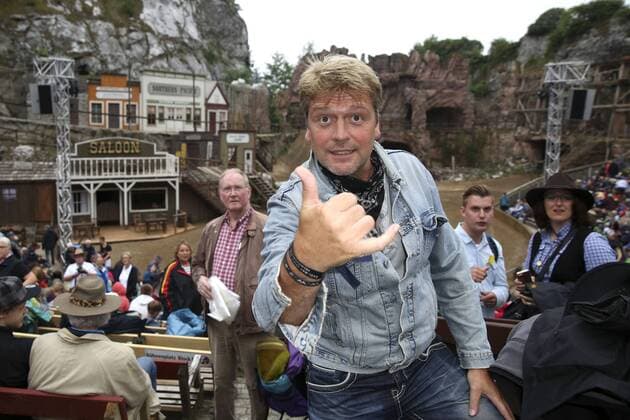 Oliver Hörner bei der Premiere von Der Schatz im Silbersee bei den Karl-May-Spielen Bad Segeberg im Freilichttheater am Kalkberg. Bad Segeberg, 25.06.2016 Foto:xS.xGabschx xFuturexImage