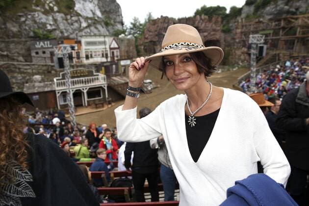 Anouschka Renzi bei der Premiere von Der Schatz im Silbersee bei den Karl-May-Spielen Bad Segeberg im Freilichttheater am Kalkberg. Bad Segeberg, 25.06.2016 Foto:xS.xGabschx xFuturexImage