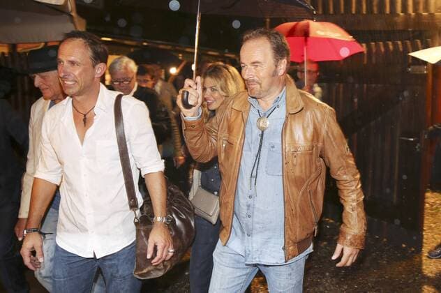Nicolas König, Susan Sideropoulos und Till Demtroeder bei der Premiere von Der Schatz im Silbersee bei den Karl-May-Spielen Bad Segeberg im Freilichttheater am Kalkberg. Bad Segeberg, 25.06.2016 Foto:xS.xGabschx xFuturexImage