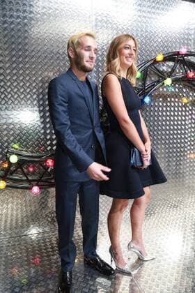 PARIS, FRANCE - JUNE 25: Hopper Jack Penn and Uma Von Wittkamp arrive at the Dior Homme Menswear Spring Summer 2017 show as part of Paris Fashion Week on June 25, 2016 in Paris, France.  CFP487236405