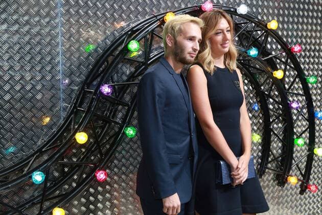 PARIS, FRANCE - JUNE 25: Hopper Jack Penn and Uma Von Wittkamp arrive at the Dior Homme Menswear Spring Summer 2017 show as part of Paris Fashion Week on June 25, 2016 in Paris, France.  CFP487236410