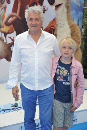 Deutschlandpremiere ICE AGE Kollision Voraus Henry Huebchen mit Enkelsohn Ankunft zur Deutschlandpremiere ICE AGE Kollision Voraus im Cine Star SonyCenter in Berlin 26.06.2016