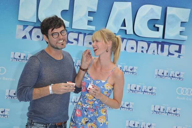 Deutschlandpremiere ICE AGE Kollision Voraus Tobey Wilson, Sabrina Gehrmann Ankunft zur Deutschlandpremiere ICE AGE Kollision Voraus im Cine Star SonyCenter in Berlin 26.06.2016