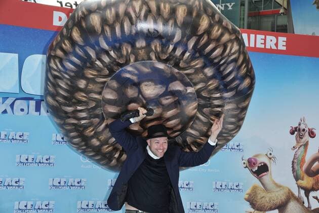 Deutschlandpremiere ICE AGE Kollision Voraus BEN, buergerlich, Bernhard Albrecht Matthias Lasse Bluemel Ankunft zur Deutschlandpremiere ICE AGE Kollision Voraus im Cine Star SonyCenter in Berlin 26.06.2016