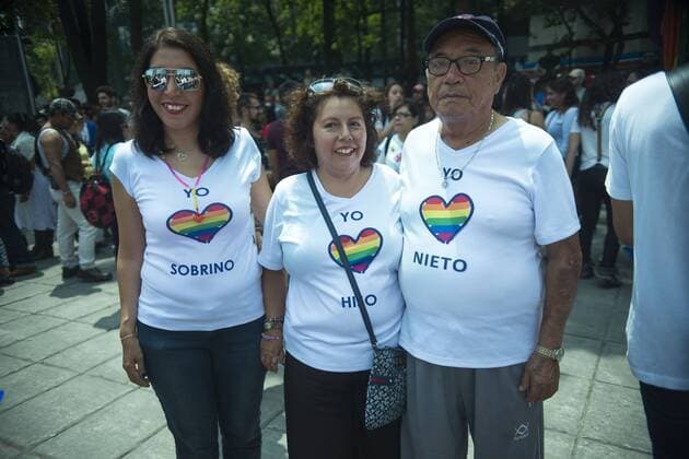 LGBT Parade in Mexiko Stadt June 26, 2016 - Mexico City, Mexico City, MX - Tens of thousands of people have paraded along Mexico CityÃ¢â‚¬â ¢s Reforma Boulevard to celebrate MexicoÃ¢â‚¬â ¢s lesbian,gay, bisexual and transgender community. Mexico City MX - ZUMAa136