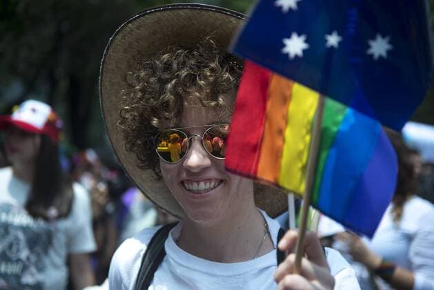 LGBT Parade in Mexiko Stadt June 26, 2016 - Mexico City, Mexico City, MX - Tens of thousands of people have paraded along Mexico CityÃ¢â‚¬â„¢s Reforma Boulevard to celebrate MexicoÃ¢â‚¬â„¢s lesbian,gay, bisexual and transgender community. Mexico City MX - ZUMAa136