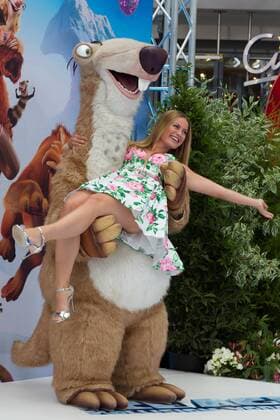 Anne Julia Hagen - Deutschlandpremiere ICA AGE - KOLLISION VORAUS im CINESTAR SONY CENTER in Berlin am 26.06.2016. Deutschlandpremiere ICE AGE - KOLLISION VORAUS