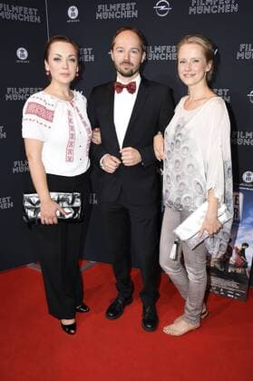 Anca Miruna Lazarescu, David Lindner und Susanne Bormann bei der Premiere von Die Reise mit Vater auf dem 34. Filmfest München 2016 im ARRI Kino. München, 26.06.2016 Foto:xP.xSchönbergerx xFuturexImage