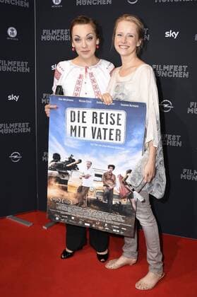 Anca Miruna Lazarescu und Susanne Bormann bei der Premiere von Die Reise mit Vater auf dem 34. Filmfest München 2016 im ARRI Kino. München, 26.06.2016 Foto:xP.xSchönbergerx xFuturexImage