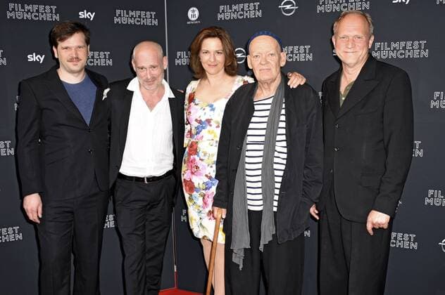 Sven Taddicken, Johannes Krisch, Martina Gedeck, Hans-Michael Rehberg und Ulrich Tukur bei der Premiere von Gleißendes Glück auf dem 34. Filmfest München 2016. München im ARRI Kino. München, 26.06.2016 Foto:xP.xSchönbergerx xFuturexImage
