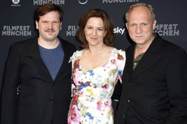 Sven Taddicken, Martina Gedeck und Ulrich Tukur bei der Premiere von Gleißendes Glück auf dem 34. Filmfest München 2016. München im ARRI Kino. München, 26.06.2016 Foto:xP.xSchönbergerx xFuturexImage