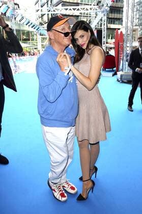 Otto Waalkes und Hana Nitsche bei der Premiere des Kinofilms Ice Age - Kollision voraus! Ice Age: Collision Course im Cinestar Sony Center. Berlin, 26.06.2016 Foto:xS.xGabschx xFuturexImage