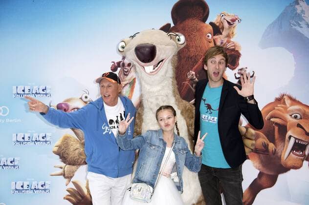 Otto Waalkes, Faye Montana und Freshtorge bei der Premiere des Kinofilms Ice Age - Kollision voraus! Ice Age: Collision Course im Cinestar Sony Center. Berlin, 26.06.2016 Foto:xFredericx xFuturexImage