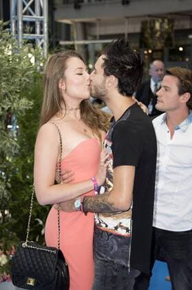 Joelina Drews mit Freund Marc Aurel Zeeb bei der Premiere des Kinofilms Ice Age - Kollision voraus! Ice Age: Collision Course im Cinestar Sony Center. Berlin, 26.06.2016 Foto:xFredericx xFuturexImage