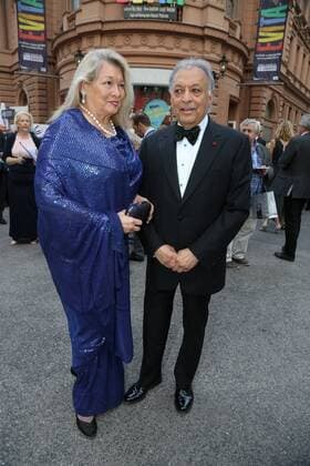 Österreichischer Musiktheaterpreis 2016 Wien, Ronacher, 27. 06. 2016 Zubin MEHTA mit Frau Nancy KOVACK