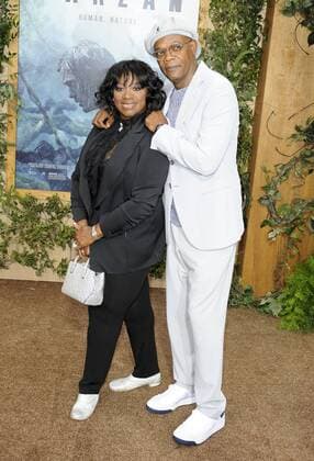 Samuel L. Jackson & wife LaTanya Jackson THE LEGEND OF TARZAN FILM PREMIERE Hollywood Patrick Rideaux PicturePerfect