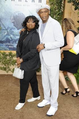 Samuel L. Jackson & wife LaTanya Jackson THE LEGEND OF TARZAN FILM PREMIERE Hollywood Patrick Rideaux PicturePerfect