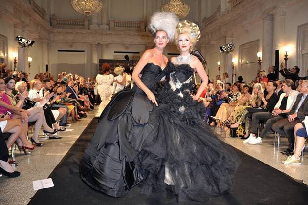 Harald Gloeoeckler Modenshow, die zertanzten Schuhe Guilia Siegel, Kristina Bach Harald Gloeoeckler inziniert seine neuen Modenshow zur Fashion Week , die zertanzten Schuhe mit Promis im Hotel de Rome in Berlin 27.06.2016
