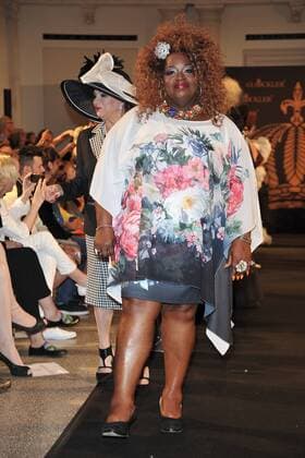 Harald Gloeoeckler Modenshow, die zertanzten Schuhe Dynelle Rhodes Harald Gloeoeckler inziniert seine neuen Modenshow zur Fashion Week , die zertanzten Schuhe mit Promis im Hotel de Rome in Berlin 27.06.2016