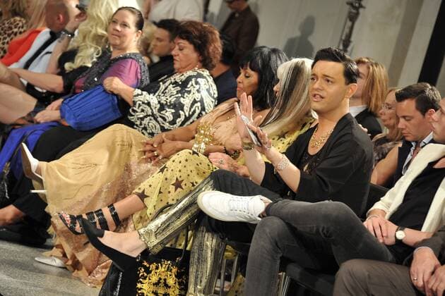 Harald Gloeoeckler Modenshow, die zertanzten Schuhe Kathy Kelly, Theophana Prizessin von Sachsen Herzogin zu Sachsen, Julian Frederik Moritz Stoeckel Harald Gloeoeckler inziniert seine neuen Modenshow zur Fashion Week , die zertanzten Schuhe mit Promis im Hotel de Rome in Berlin 27.06.2016