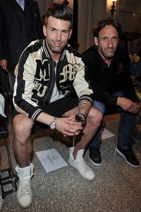 Harald Gloeoeckler Modenshow, die zertanzten Schuhe Jay Khan, Falk-Willy Wild Harald Gloeoeckler inziniert seine neuen Modenshow zur Fashion Week , die zertanzten Schuhe mit Promis im Hotel de Rome in Berlin 27.06.2016