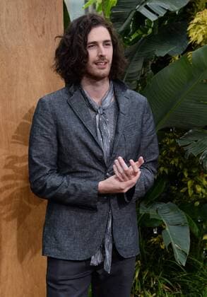 Irish musician, singer and songwriter Andrew Hozier-Byrne, known professionally by the mononym Hozier, who penned the new song Better Love for the motion picture adventure film The Legend of Tarzan attends the premiere of the film at the Dolby Theatre in the Hollywood section of Los Angeles on June 27, 2016. Storyline: Tarzan, having acclimated to life in London, is called back to his former home in the jungle to investigate the activities at a mining encampment.  LAP2016062729 JIMxRUYMEN