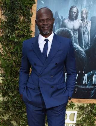 June 27, 2016 - Hollywood, California, U.S. - Djimon Hounsou arrives for the premiere of the film The Legend of Tarzan at the Dolby Theatre. Hollywood U.S. - ZUMAo05_