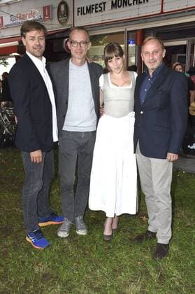 Marcus Mittermeier, Christoph Süss, Bernadette Heerwagen und Alexander Held bei der Premiere des Fernsehfilms München Mord: Wo bist Du, Feigling? auf dem 34. Filmfest München 2016 im Rio Filmpalast. München, 27.06.2016 Foto:xP.xSchönbergerx xFuturexImage