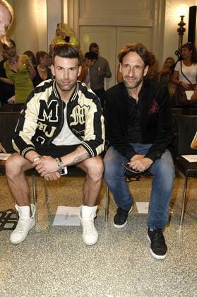 Jay Khan und Falk-Willy Wild bei der Mode-Inszenierung des Märchens Die zertanzten Schuhe live mit Stardesigner Harald Glööckler auf der Mercedes-Benz Fashion Week Berlin Spring Summer 2017. Berlin, 27.06.2016 Foto:xFredericx xFuturexImage