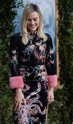 Cast member Margot Robbie attends the premiere of the motion picture adventure film The Legend of Tarzan at the Dolby Theatre in the Hollywood section of Los Angeles on June 27, 2016. Storyline: Tarzan, having acclimated to life in London, is called back to his former home in the jungle to investigate the activities at a mining encampment.  LAP2016062732 JIMxRUYMEN
