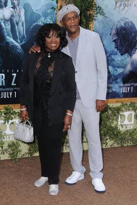 June 27, 2016 - Hollywood, CA, United States - 27 June 2016 - Hollywood. LaTanya Richardson, Samuel L. Jackson. Arrivals for the Los Angeles World Premiere of Warner Bros. The Legend of Tarzan held at the Dolby Theater. Photo Credit: Hollywood United States - ZUMAa123