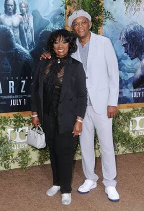 June 27, 2016 - Hollywood, CA, United States - 27 June 2016 - Hollywood. LaTanya Richardson, Samuel L. Jackson. Arrivals for the Los Angeles World Premiere of Warner Bros. The Legend of Tarzan held at the Dolby Theater. Photo Credit: Hollywood United States - ZUMAa123