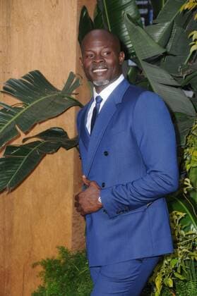June 27, 2016 - Hollywood, CA, United States - 27 June 2016 - Hollywood. Djimon Hounsou. Arrivals for the Los Angeles World Premiere of Warner Bros. The Legend of Tarzan held at the Dolby Theater. Photo Credit: Hollywood United States - ZUMAa123