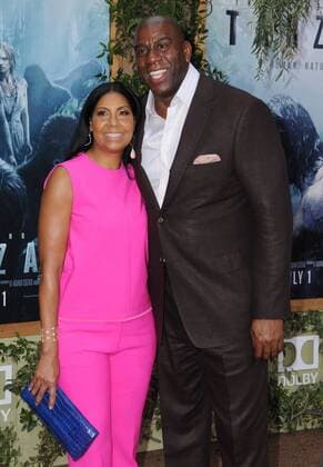 June 27, 2016 - Hollywood, CA, United States - 27 June 2016 - Hollywood. Cookie Johnson, Magic Johnson. Arrivals for the Los Angeles World Premiere of Warner Bros. The Legend of Tarzan held at the Dolby Theater. Photo Credit: Hollywood United States - ZUMAa123