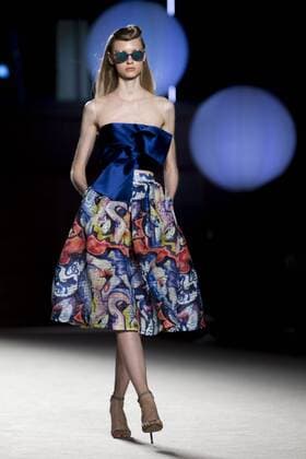 June 27, 2016 - Barcelona, Spain - Models presents a creation by Justicia Ruano at the 080 Barcelona Fashion Week 2016 on June 27, 2016 in Barcelona, Spain. Barcelona Spain  - ZUMAn230