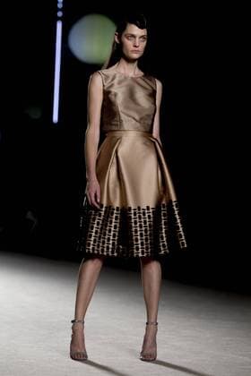 June 27, 2016 - Barcelona, Spain - Models presents a creation by Justicia Ruano at the 080 Barcelona Fashion Week 2016 on June 27, 2016 in Barcelona, Spain. Barcelona Spain  - ZUMAn230