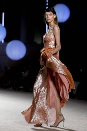 June 27, 2016 - Barcelona, Spain - Models presents a creation by Justicia Ruano at the 080 Barcelona Fashion Week 2016 on June 27, 2016 in Barcelona, Spain. Barcelona Spain  - ZUMAn230