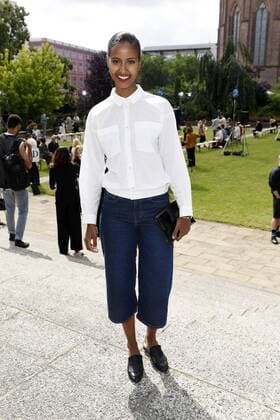 Sara Nuru bei der Hien Le Fashion Show auf der Mercedes-Benz Fashion Week Berlin Spring Summer 2017. Berlin, 28.06.2016 Foto:xFredericx xFuturexImage