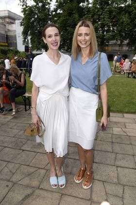 Julia Malik und Eva Padberg bei der Hien Le Fashion Show auf der Mercedes-Benz Fashion Week Berlin Spring Summer 2017. Berlin, 28.06.2016 Foto:xFredericx xFuturexImage