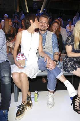 Isabell Horn mit Freund Jens bei der Ewa Herzog Fashion Show auf der Mercedes-Benz Fashion Week Berlin Spring Summer 2017. Berlin, 28.06.2016 Foto:xS.xGabschx xFuturexImage