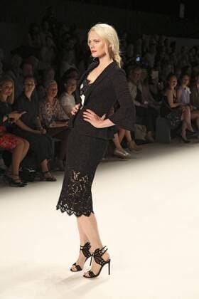 Franziska Knuppe bei der Ewa Herzog Fashion Show auf der Mercedes-Benz Fashion Week Berlin Spring Summer 2017. Berlin, 28.06.2016 Foto:xS.xGabschx xFuturexImage