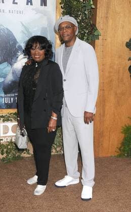 June 27, 2016 - Los Angeles, California, United States - June 27th 2016 - Los Angeles California USA - Actor SAMUEL L JACKSON, wife at the Warner Bros Premiere: The Legend of Tarzan held at the TCL Theater Hollywood. Los Angeles United States - ZUMAf05_