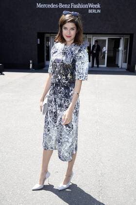 Marie Nasemann bei der Steinrohner Fashion Show auf der Mercedes-Benz Fashion Week Berlin Spring Summer 2017. Berlin, 28.06.2016 Foto:xS.xGabschx xFuturexImage