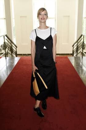 Heike Makatsch bei der Malaikaraiss Fashion Show auf der Mercedes-Benz Fashion Week Berlin Spring Summer 2017. Berlin, 28.06.2016 Foto:xFredericx xFuturexImage