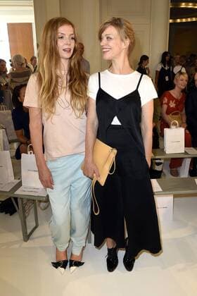 Pheline Roggan und Heike Makatsch bei der Malaikaraiss Fashion Show auf der Mercedes-Benz Fashion Week Berlin Spring Summer 2017. Berlin, 28.06.2016 Foto:xFredericx xFuturexImage