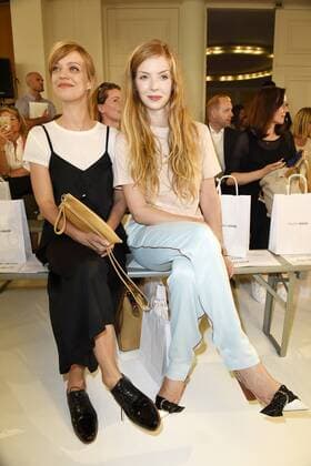 Heike Makatsch und Pheline Roggan bei der Malaikaraiss Fashion Show auf der Mercedes-Benz Fashion Week Berlin Spring Summer 2017. Berlin, 28.06.2016 Foto:xFredericx xFuturexImage