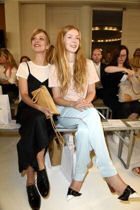 Heike Makatsch und Pheline Roggan bei der Malaikaraiss Fashion Show auf der Mercedes-Benz Fashion Week Berlin Spring Summer 2017. Berlin, 28.06.2016 Foto:xFredericx xFuturexImage