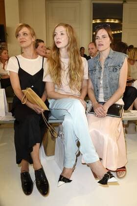 Heike Makatsch, Pheline Roggan und Fritzi Haberlandt bei der Malaikaraiss Fashion Show auf der Mercedes-Benz Fashion Week Berlin Spring Summer 2017. Berlin, 28.06.2016 Foto:xFredericx xFuturexImage
